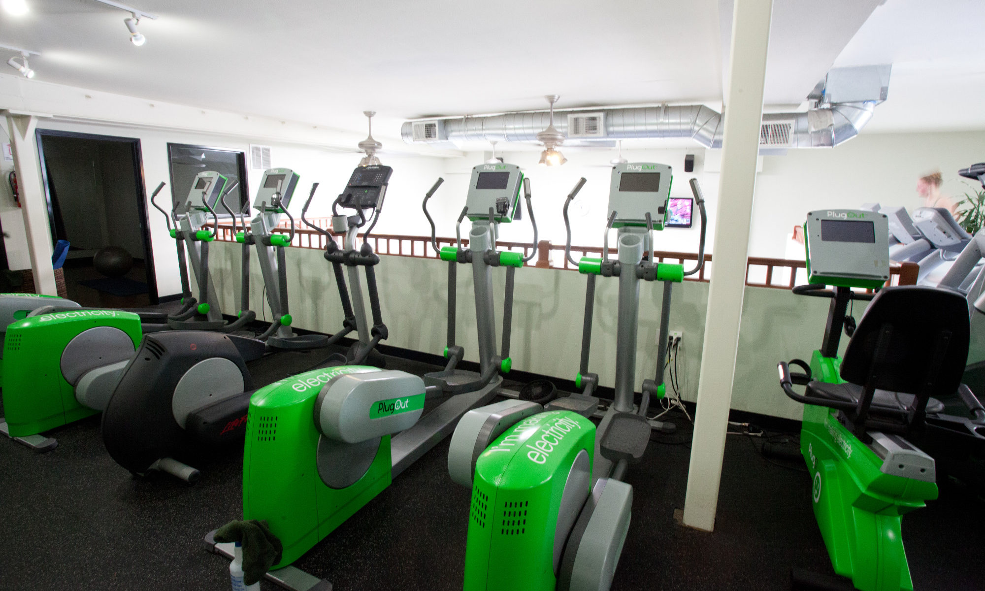 green microgym belmont ellipticals